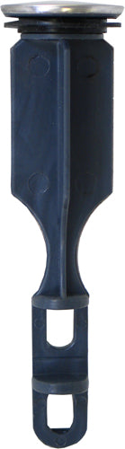 1-3/8" Bathroom Stopper - White/Black
