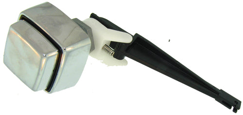Kissler 760-7108 Handle, 4-1/2 in Arm, Brass Arm, Black Handle