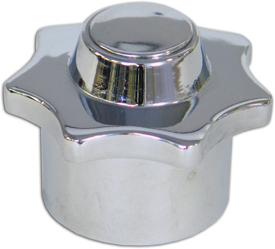 Kissler 799-1112D Diverter Handle, 1-1/16 x 1-5/8 in, For Use With American Standard Faucets, 22 Point, B-8 Broach Style, Die-Cast, Chrome Plated