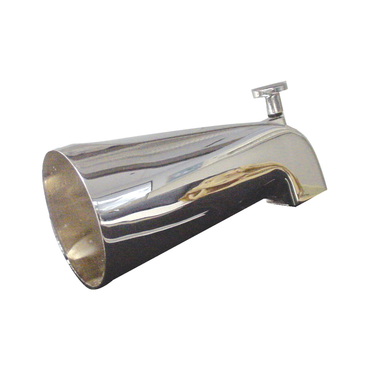 Kissler 82-0011 Diverter Tub Spout, For Use With Universal Fit Sink, Tub and Drain, 1/2 in IPS Nose