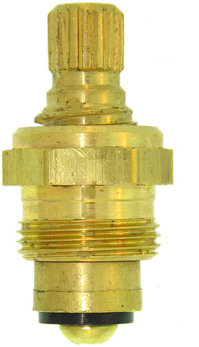 Kissler AB711-3805 Compression Righthand Lavatory Stem Unit Only, 1-5/8 in L, For Use With Phoenix Faucets, 17 Point, B-26 Broach Style