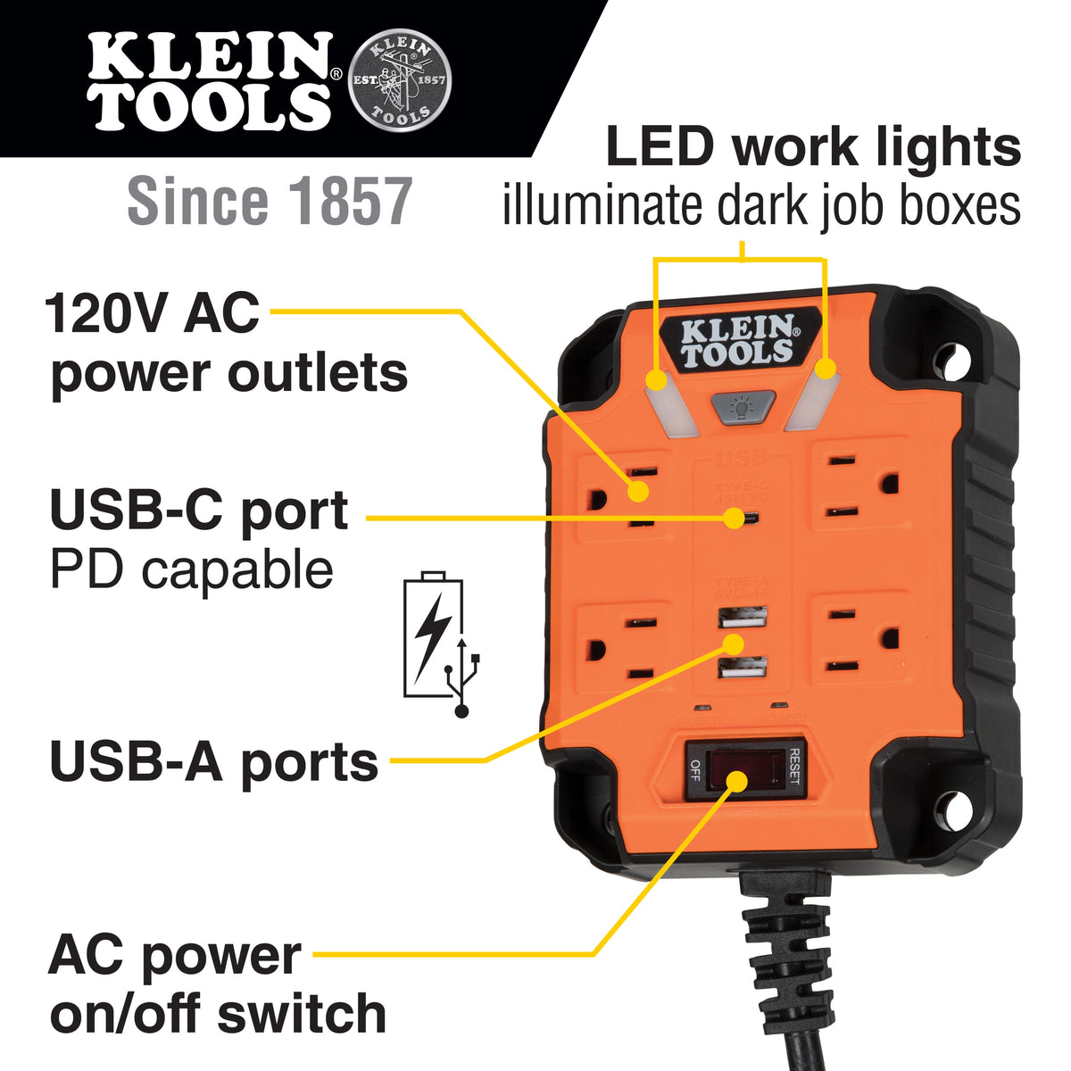 Corded Power Box - 125 V Input - 1875 W Power Rating