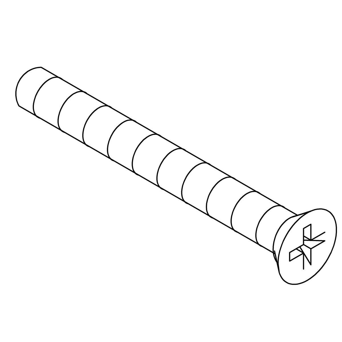 Countersink Screw - 8-32 x 1.375 Screw