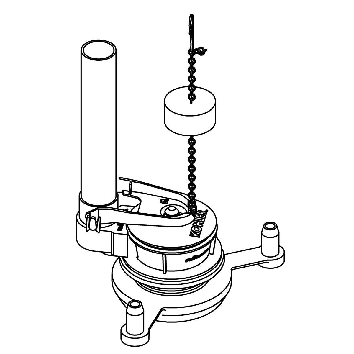 Replacement Flush Valve Kit - K-1110262