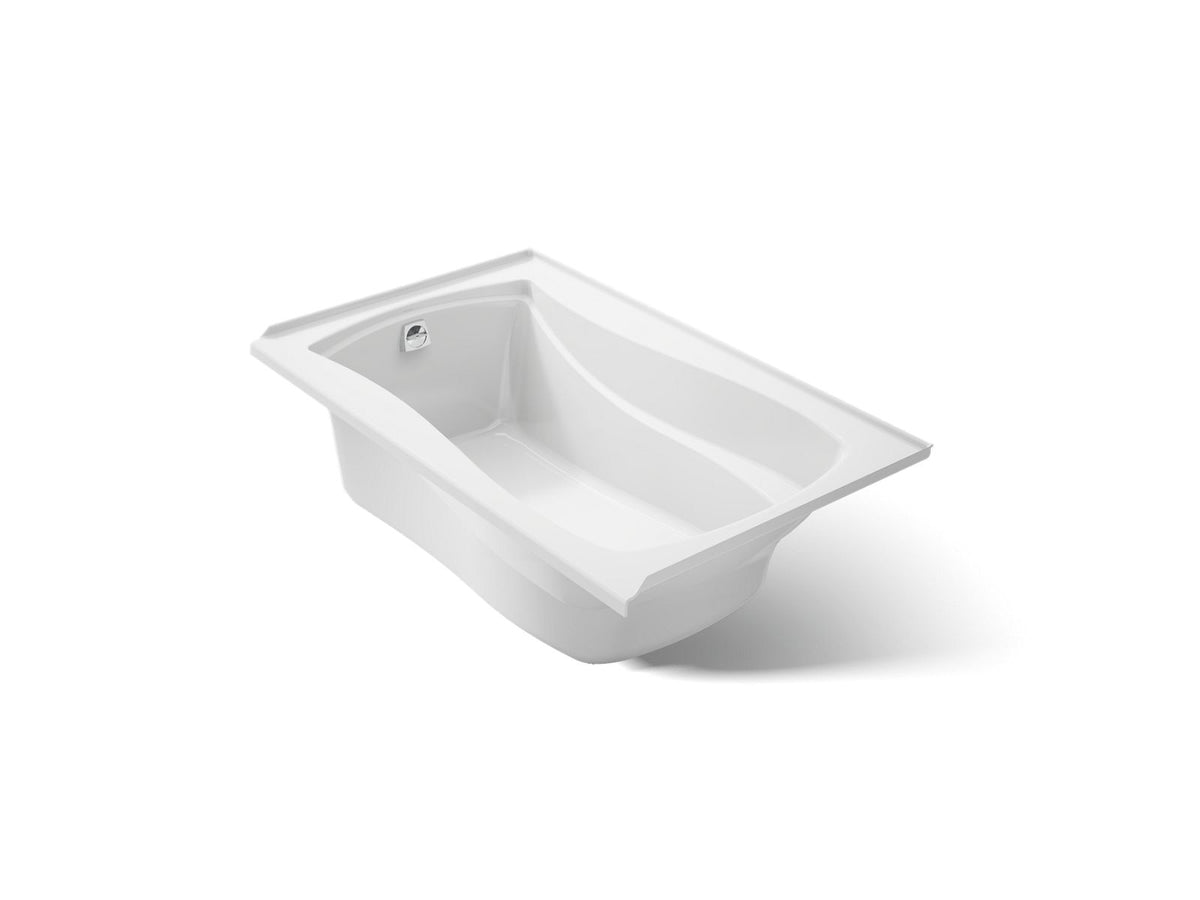 Mariposa Bathtub With Integral Flange, Biscuit