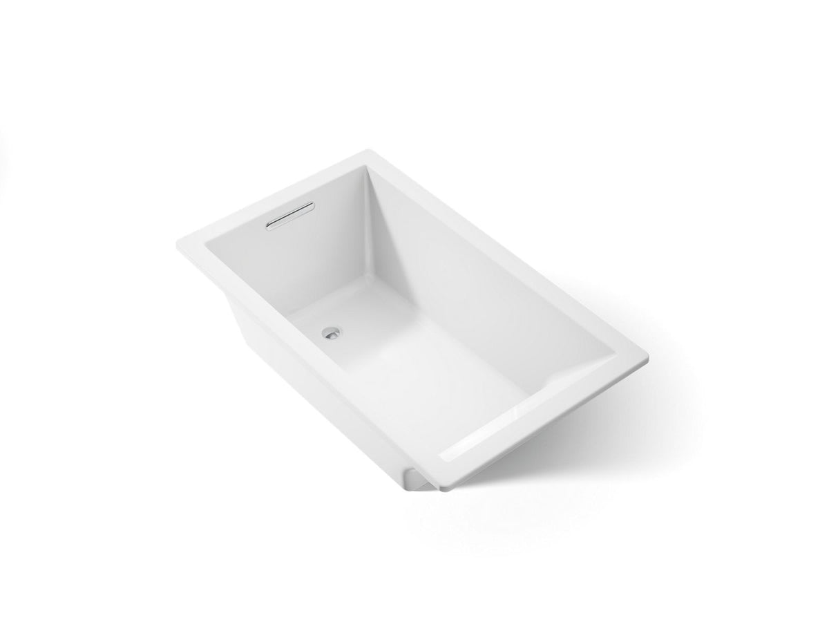 Underscore - Bathtub - White - Drop-in/Under