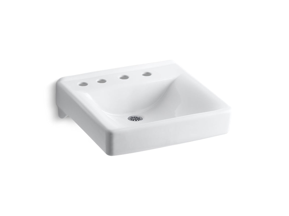 Soho - 20" Bathroom Sink - Wall/Concealed Arm