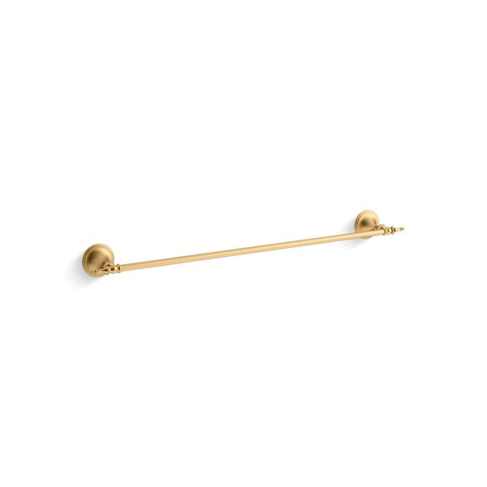 Decorative - 24" Towel Bar - Stainless Steel/Zinc