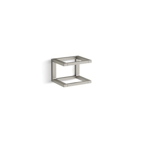 Draft - 6" Towel Bar Frame - Zinc/