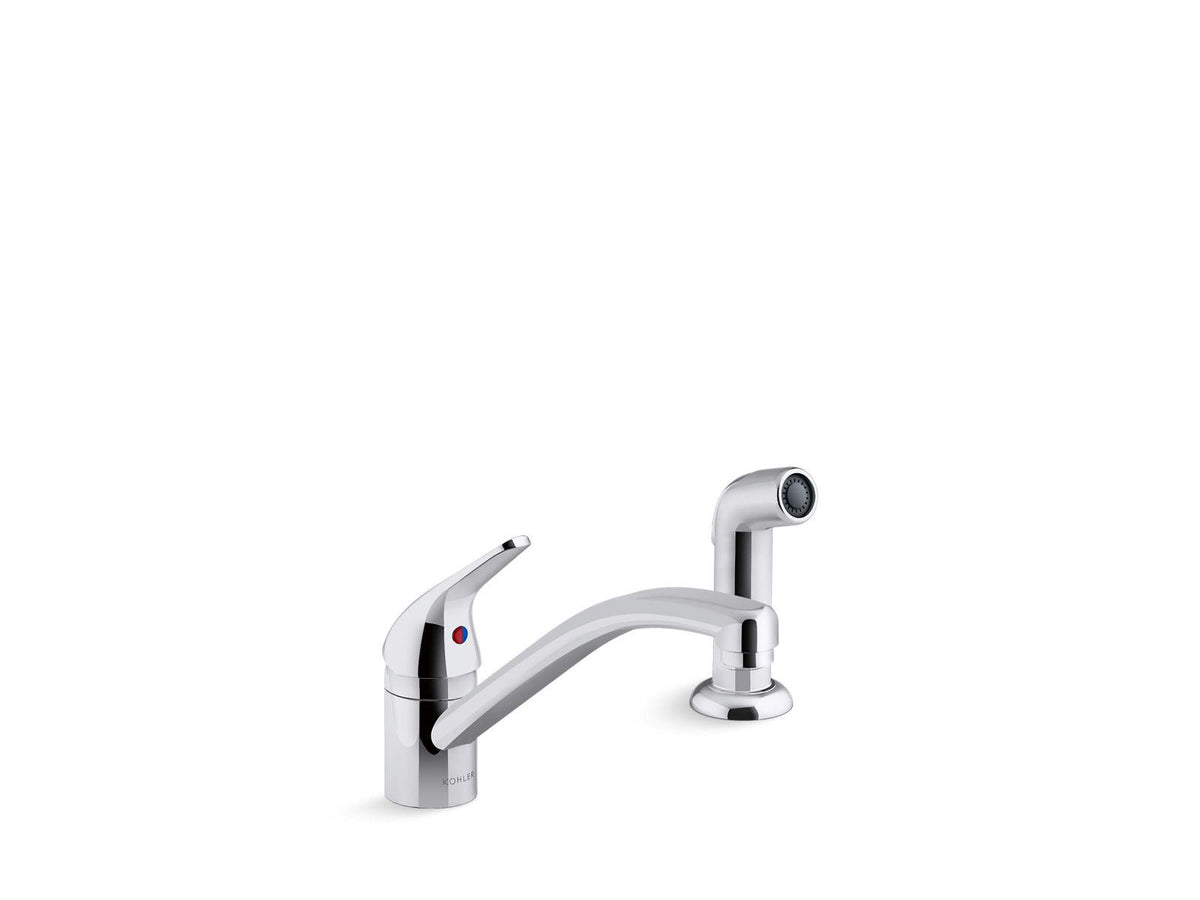 Jolt - Transitional Kitchen Sink Faucet - Deck Mount