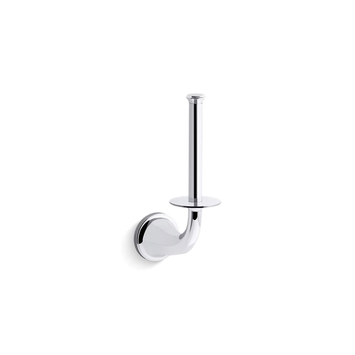 Refined - Vertical Toilet Paper Holder - 8-11/16" H - Zinc