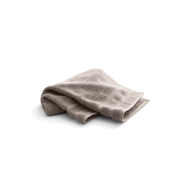 K-31508-Te - Linens Hand Towel with Terry Weave - Truffle