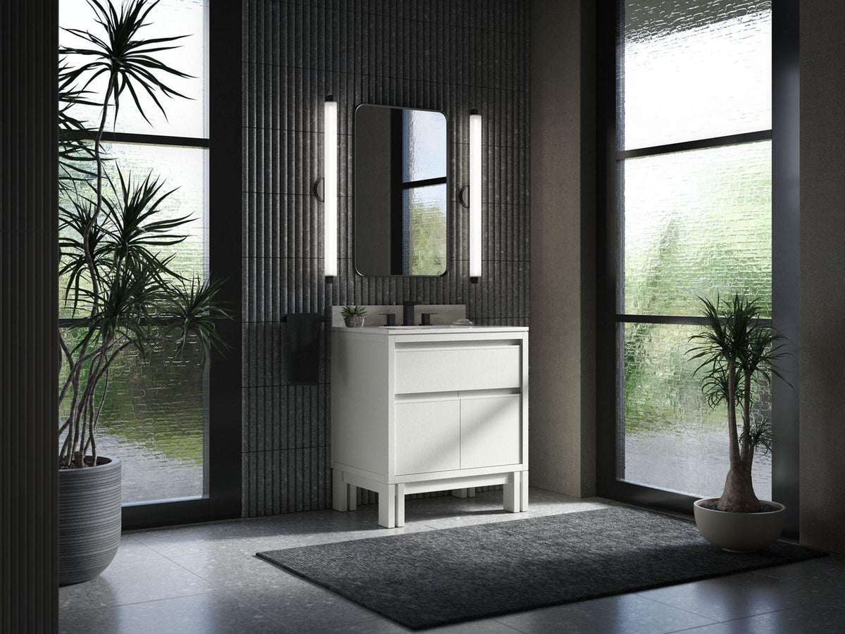 Solive - Contemporary Bathroom Vanity Cabinet - Floor Mount