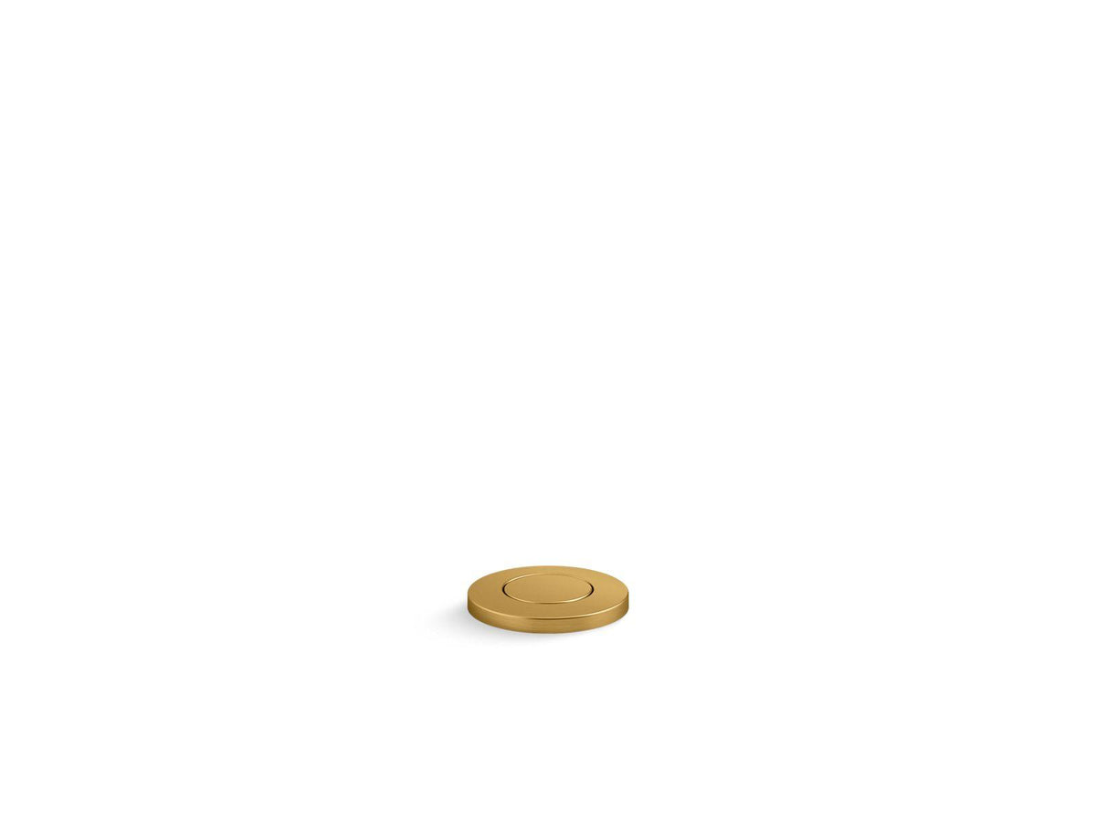 K-35726 - Garbage Disposal Air Switch Button - Brass/Plastic