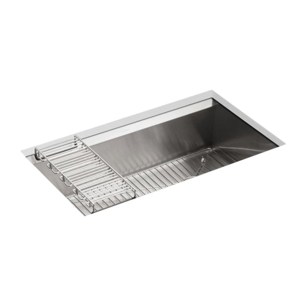 8 Degree - 33" Kitchen Sink - Stainless Steel - Undermount
