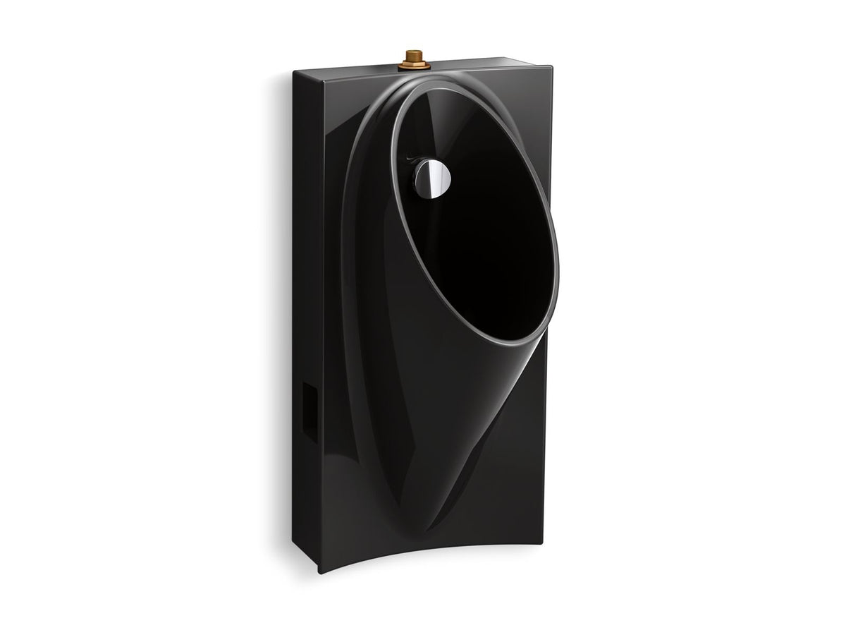Steward - Hybrid Urinal - Black - Wall Mount