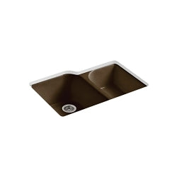 Executive Chef - 33" Kitchen Sink - Undermount - Double Bowl