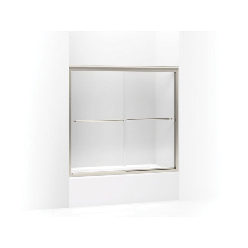 Fluency - Sliding Bath Door - Frameless Frame