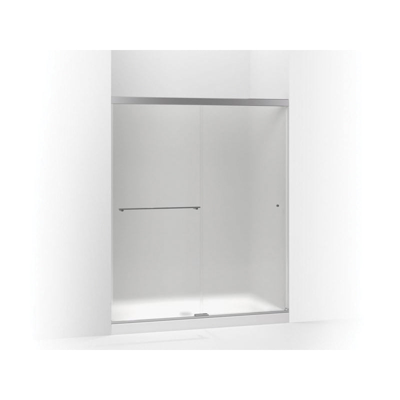 Revel - Sliding Shower Door - Frosted Tempered Glass
