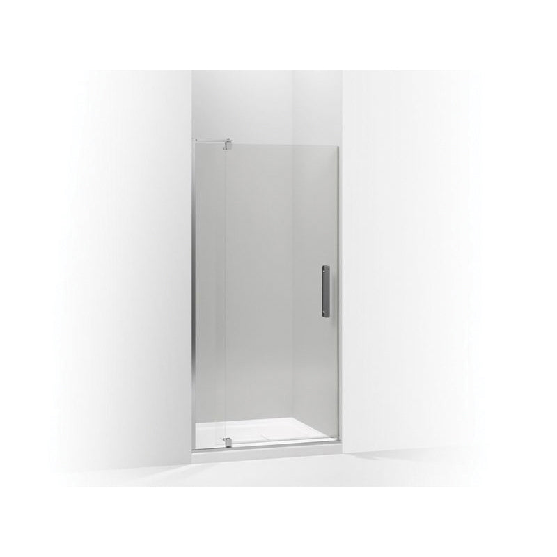 Revel Pivot Shower Door, 31-1/8 to 36 in Opening Width