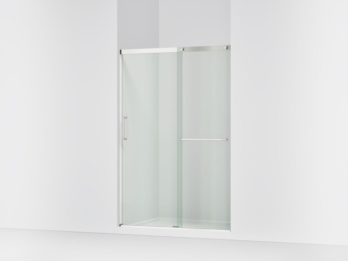 Elate - Sliding Shower Door - Bright Silver