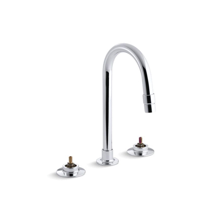 Triton - Widespread Bathroom Faucet - 2 GPM - Solid Brass