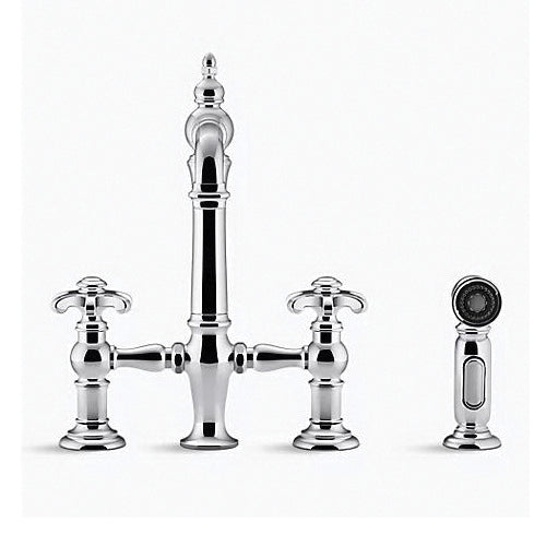 Artifacts - Bridge Kitchen Sink Faucet - 13-1/2" H - 1.5 GPM