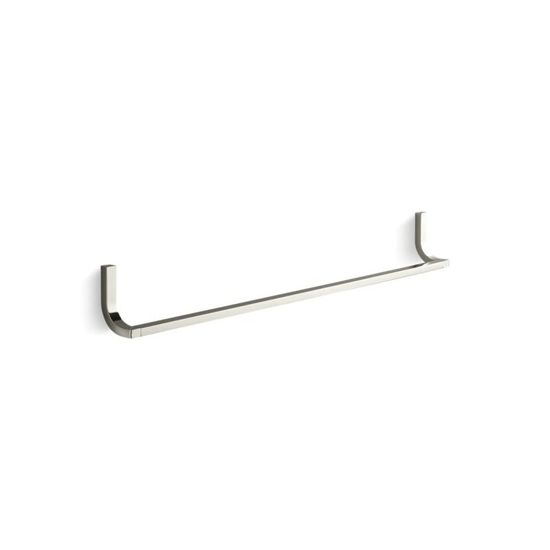 Loure - 30" Towel Bar - Vibrant Polished Nickel