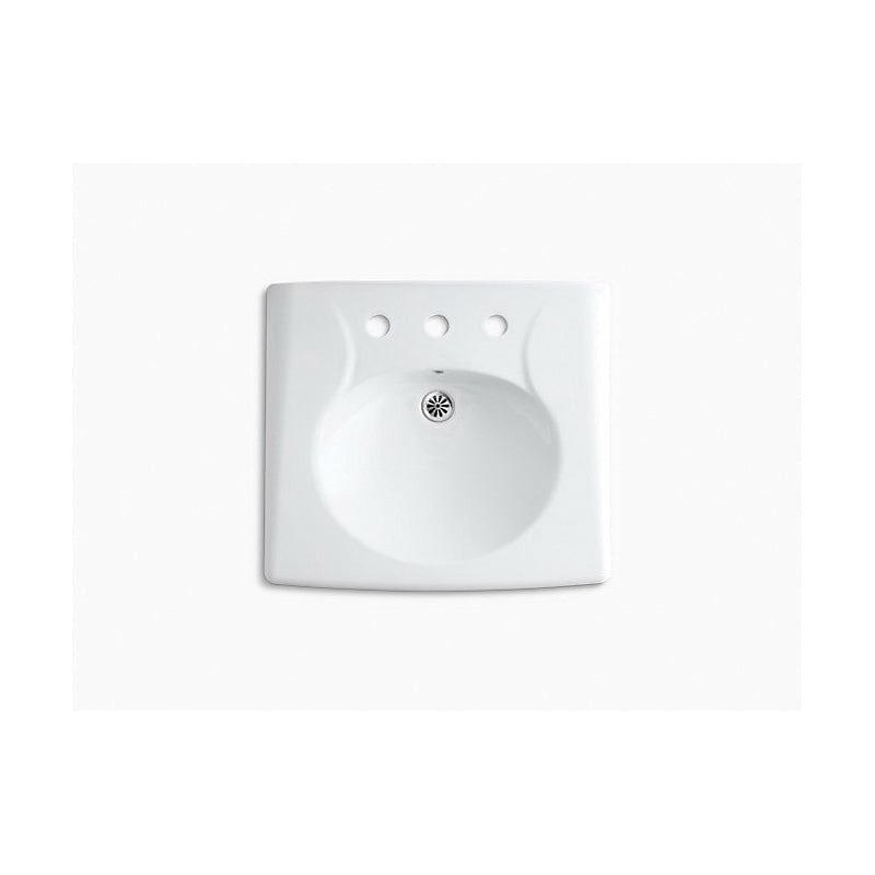 Brenham - 21-15/16" Bathroom Sink with Overflow - Black