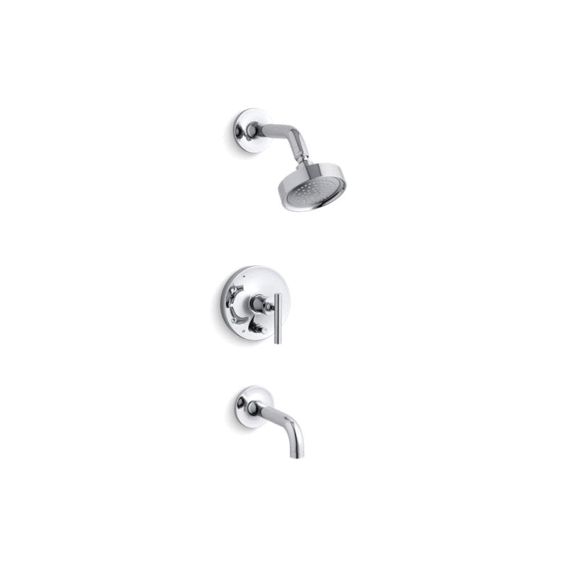 Purist Rite-Temp - Bath and Shower Faucet Trim - Wall Mount