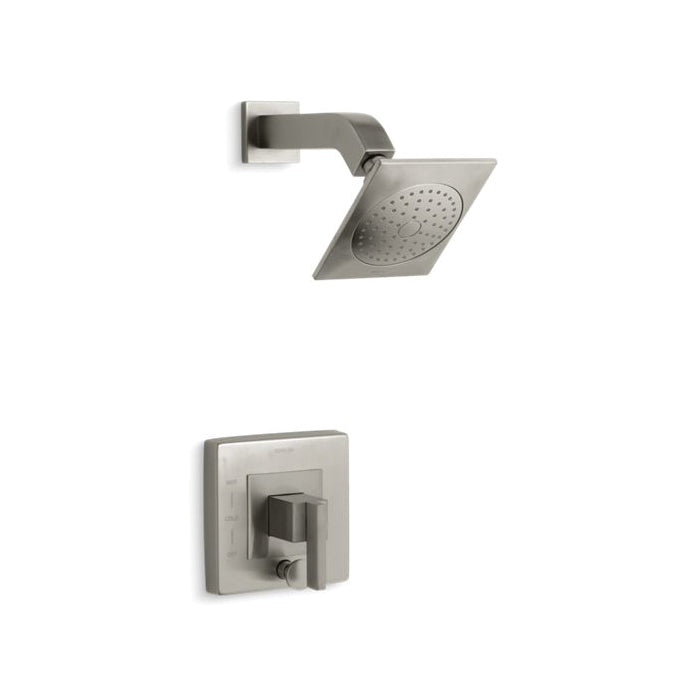 Loure Rite-Temp - Shower Trim - Vibrant Brushed Nickel