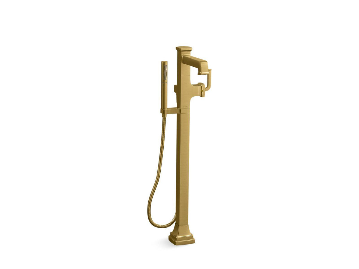 Riff - Floor Mount Bath Filler Trim - 7.5 GPM