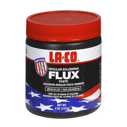 4 OZ FLUX PASTE, BRUSH-IN-CAP