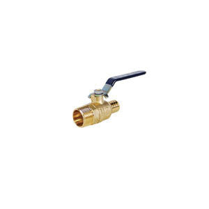 LEGEND 101-591NL T-2005NL Ball Valve With Handle, 3/4 in Nominal, MNPT x PEX End Style, DZR Forged Brass Body, Full Port, Import