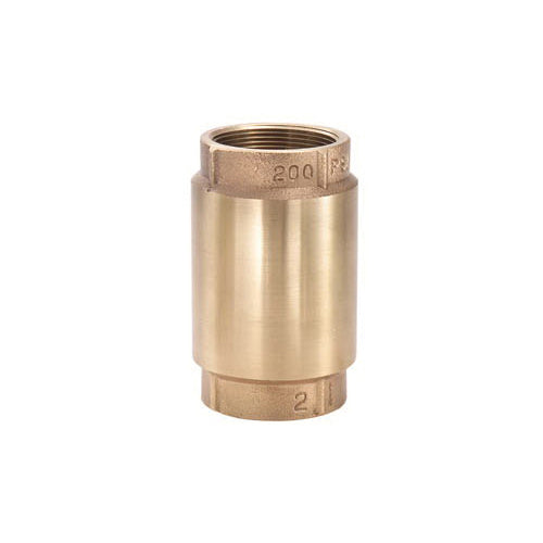 T-450NL - 1-1/4" In-Line Check Valve - Bronze - FNPT
