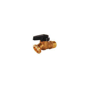 LEGEND 107-568NL R-671NL Quarter Turn No-Kink Ball Hose Bibb, 3/4 in Nominal, MNPT End Style, Forged Brass Body, Import