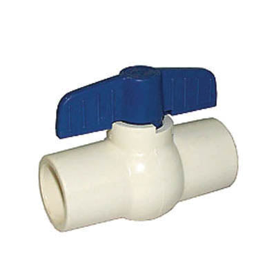 LEGEND 202-407 S-605 Compact Miniature Ball Valve, 1-1/2 in Nominal, Solvent End Style, CPVC Body, Full Port, EPDM Softgoods, Import
