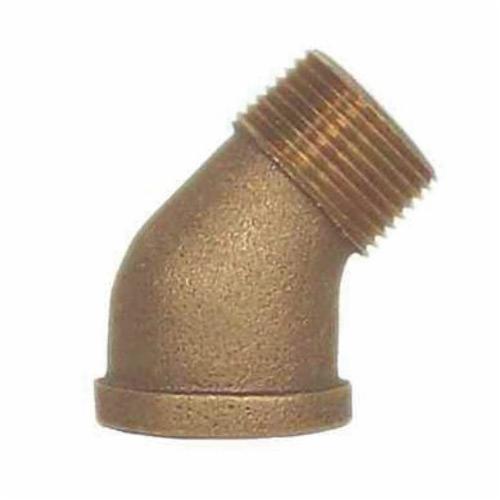 LEGEND 310-065NL Lead Free Street Elbow, 1 in Nominal, MNPT x FNPT End Style, 125 lb, Bronze, Import