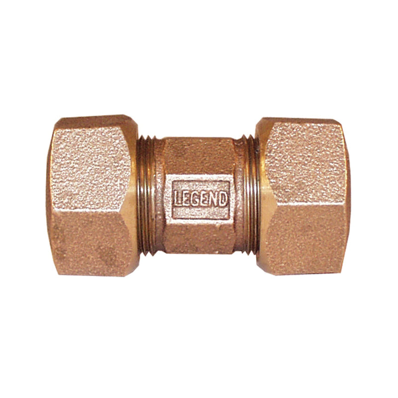 LEGEND 313-156NL T-4351NL Union Coupling, 1-1/4 in Nominal, CTS Compression End Style, Bronze, Import