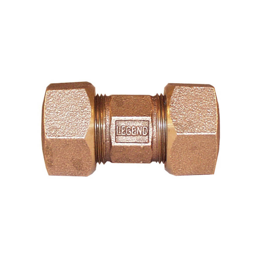T-4371NL - 3/4" Pipe Union - Bronze - IPS Compression
