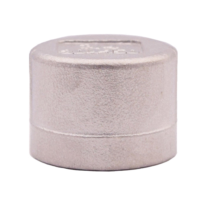 LEGEND 404-123 Cap, 1/2 in Nominal, Thread End Style, 304 Stainless Steel, Import