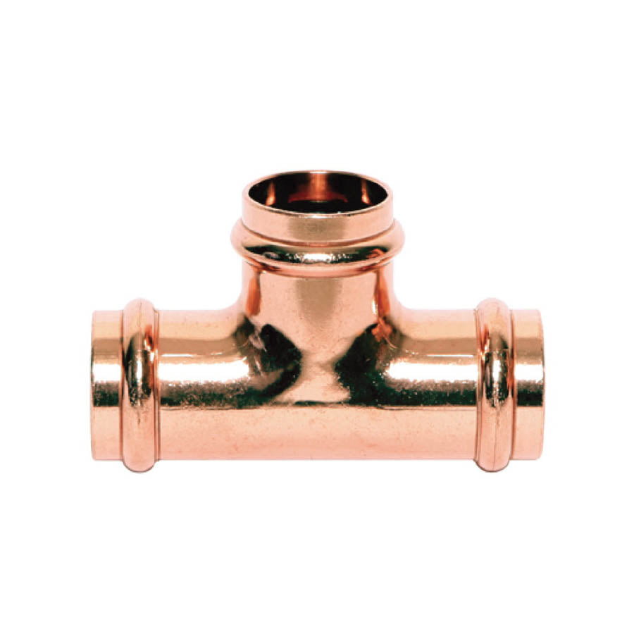 2" Tee - Copper - Press