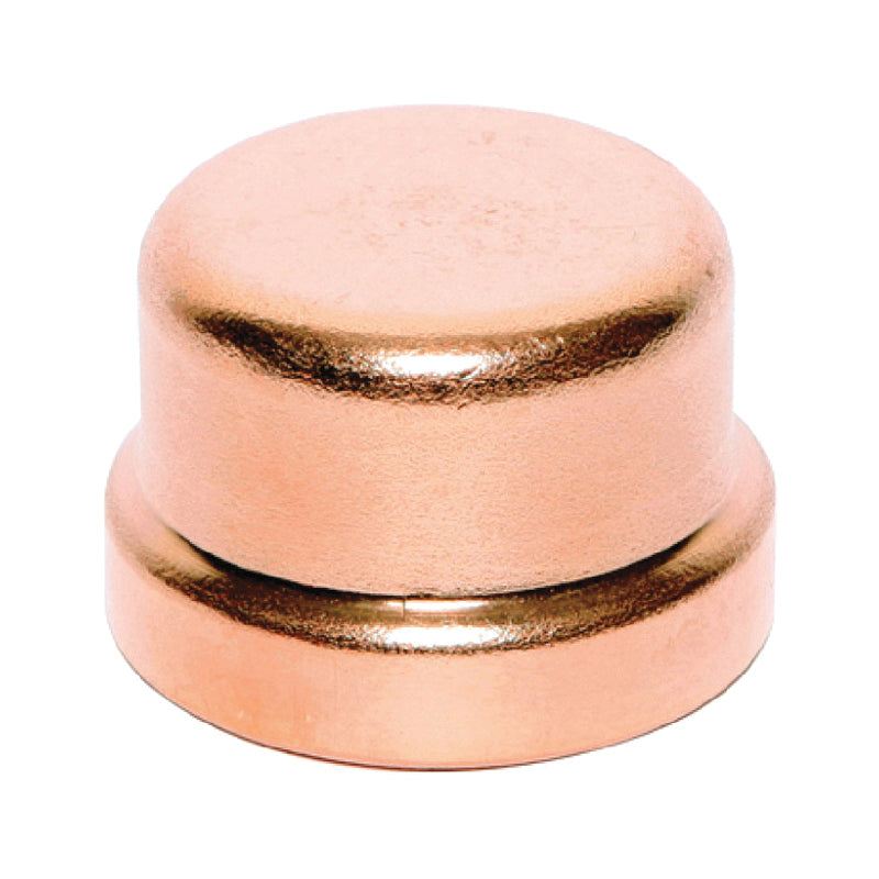 LEGEND 450-489P Cap, 2-1/2 in Nominal, Large Press End Style, Copper, Import