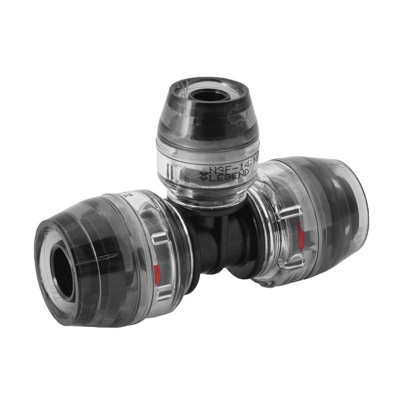 3/4 x 1/2 x 1/2" Reducing Tee - Insert