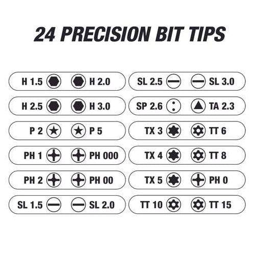 Precision Scredriver - Anodized Aluminum