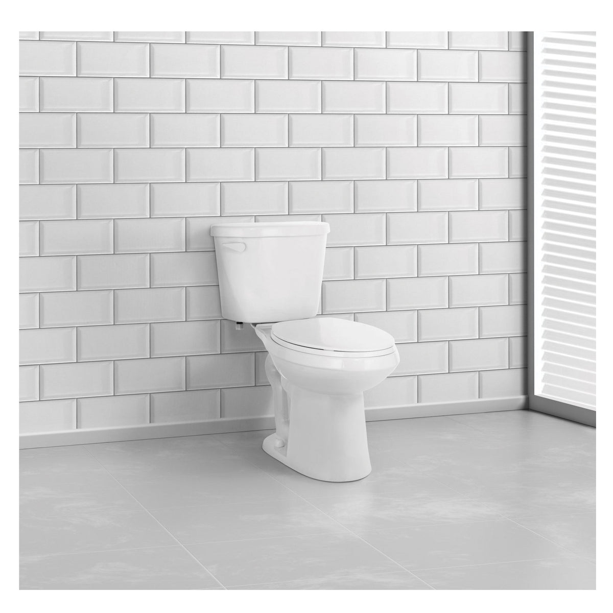 ADA Height Toilet Bowl - White - 10"