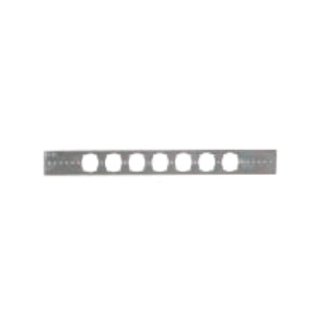 Specialty Products™ PipeSecure™ P-1064 Flat Pipe Support Bracket, 1-3/8 in Hole, Steel, Galvanized