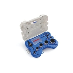 Lenox® SPEED SLOT® 30808600P Plumber's Hole Saw Kit, 9 Pieces, Bi-Metal