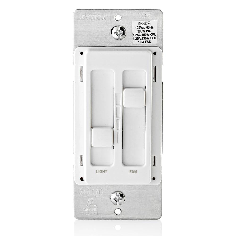 Universal Unlighted Fan and Light Control - 120 V AC