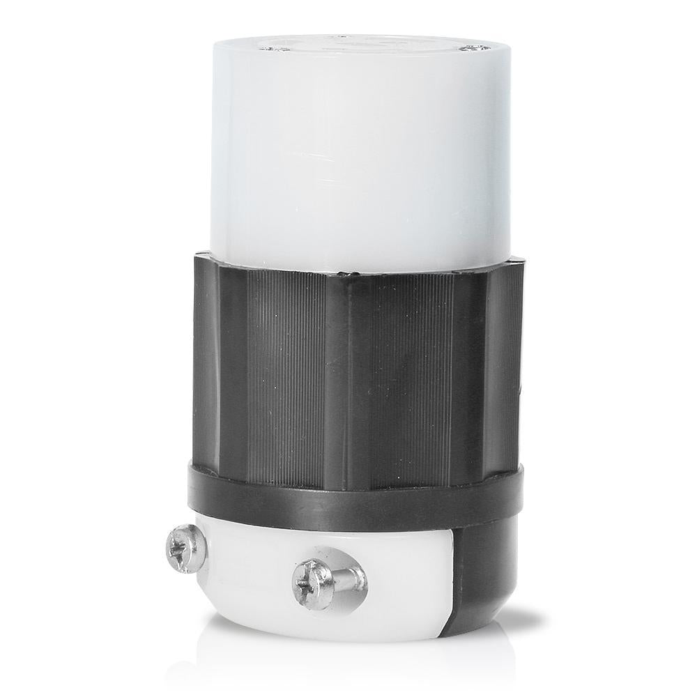 Cable Mount Grounding Locking Connector - Nylon - 250 V AC